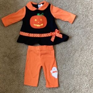 Trick or treat 6 month baby girl outfit